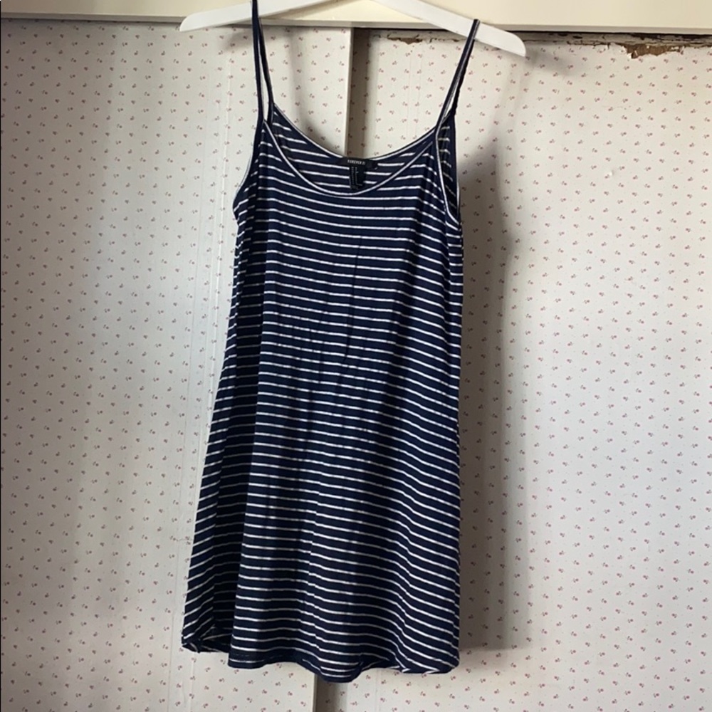 3/$18 Cute Forever 21 Striped Strappy Dress
